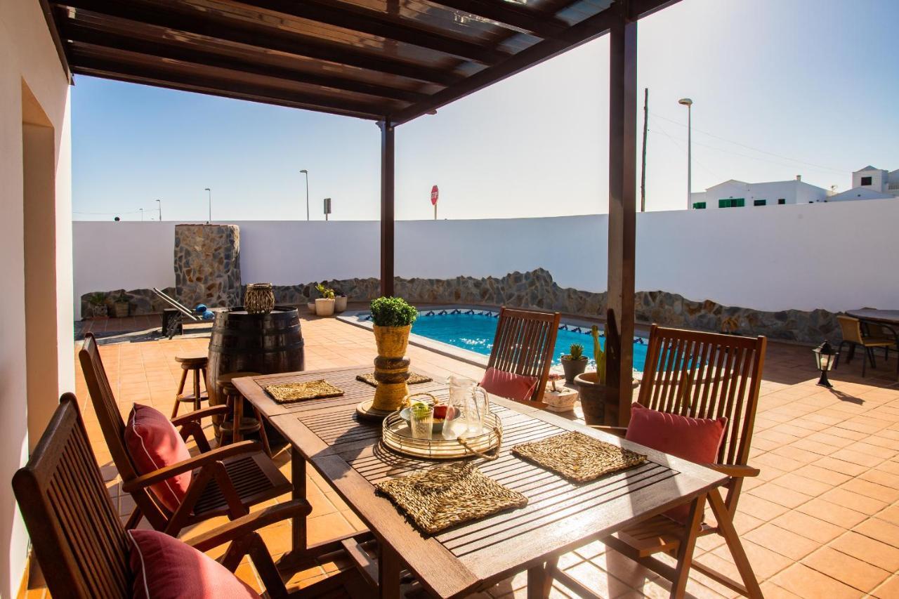 Eslanzarote Acoruma House, Super Wifi, Heated Pool Гуйме Экстерьер фото