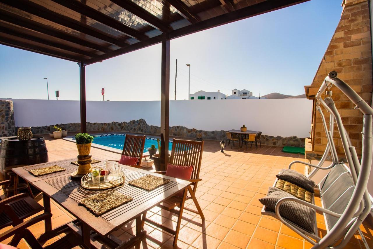 Eslanzarote Acoruma House, Super Wifi, Heated Pool Гуйме Экстерьер фото